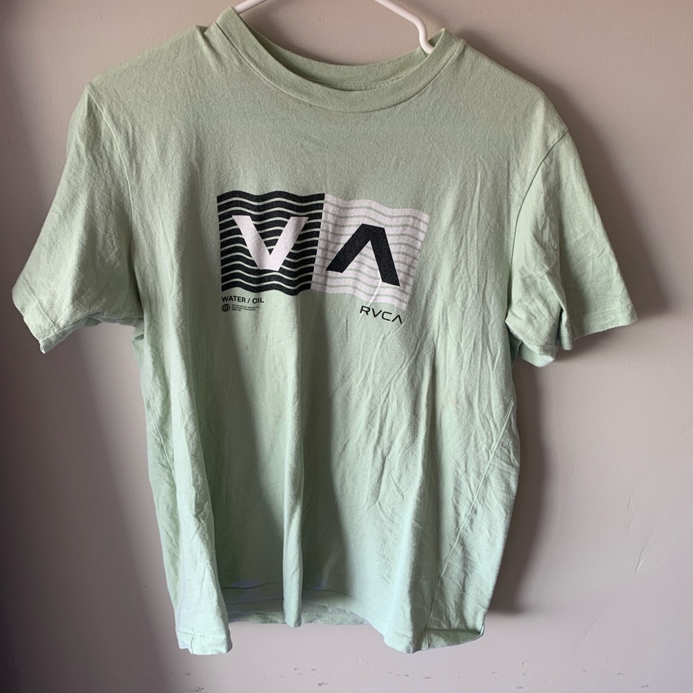mint green t shirt
